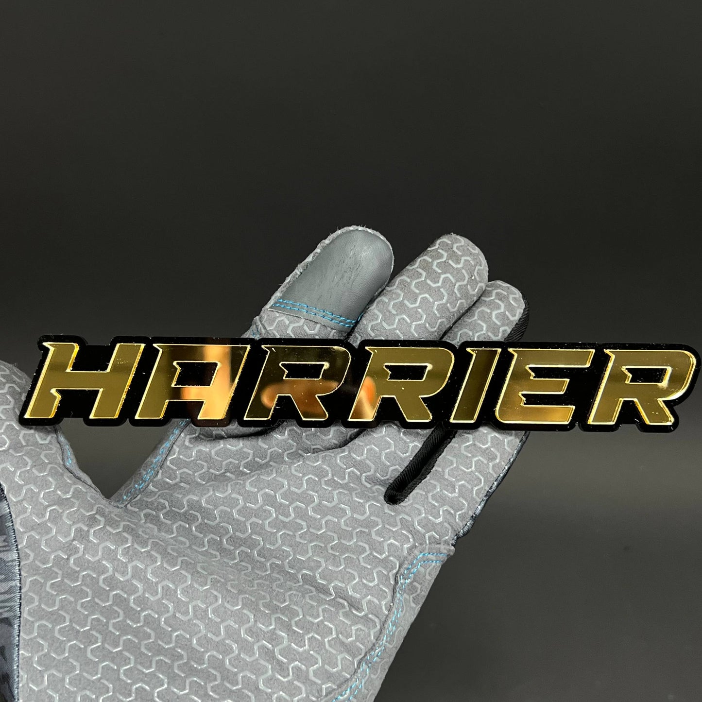 1PC HARRIER 3D Acrylic Badge - Car Truck Emblem Fender Tailgate Trunk Sticker