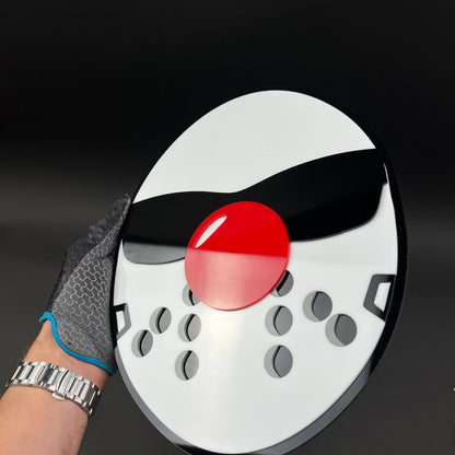 1PC Hockey Mask 3D Acrylic Badge - Car Truck Emblem Fender Sticker