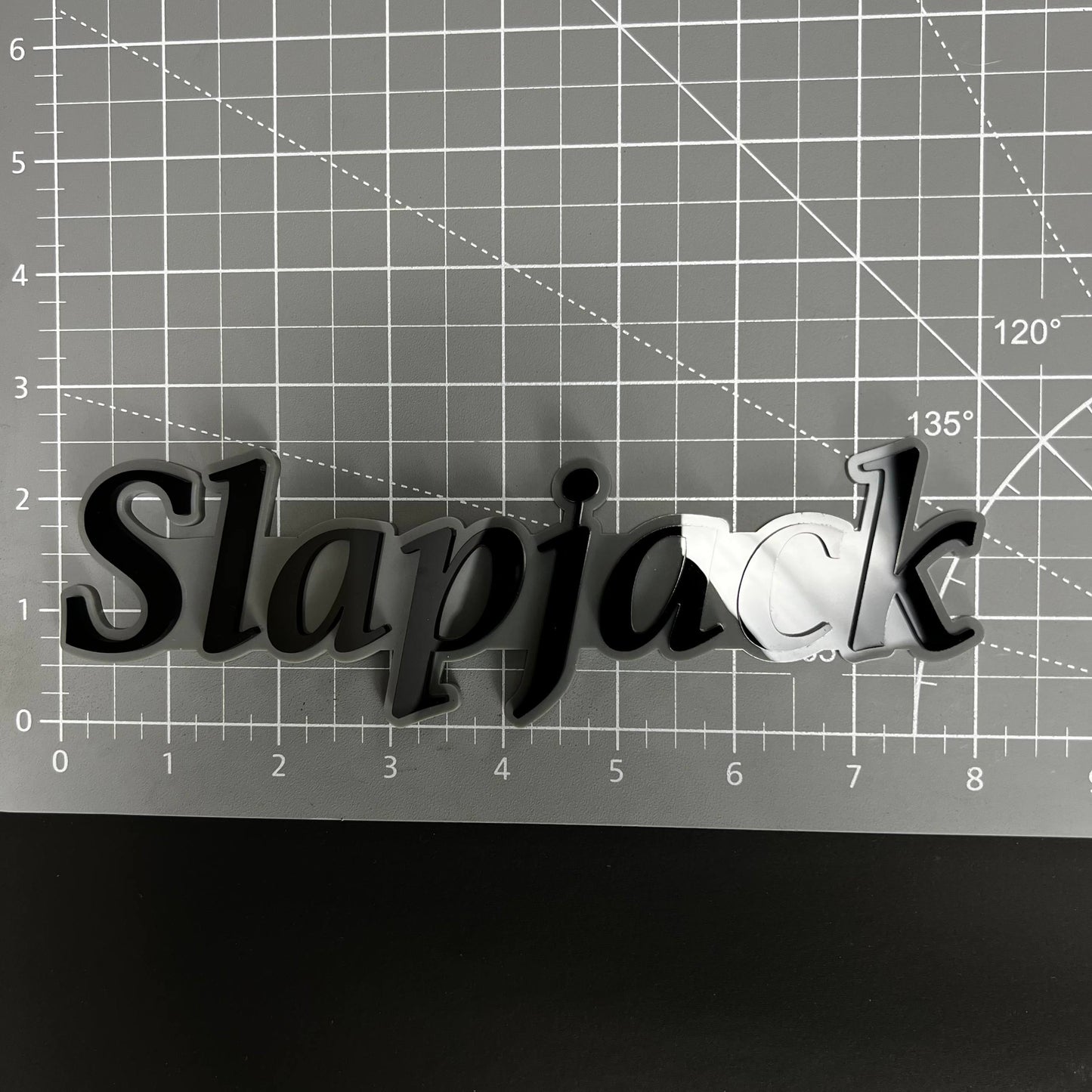 1PC Slapjack 3D Acrylic Badge - Car Truck Emblem Fender Tailgate Trunk Sticker