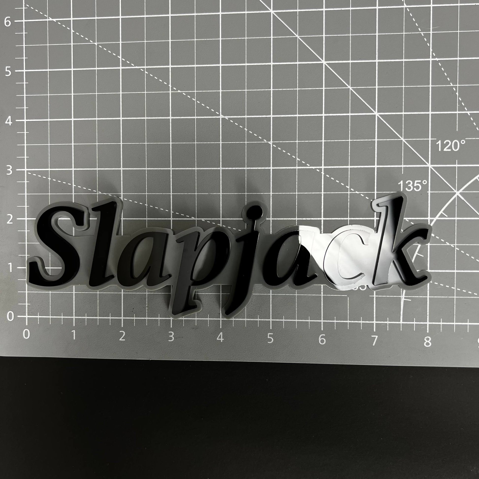 1PC Slapjack 3D Acrylic Badge - Car Truck Emblem Fender Tailgate Trunk Sticker