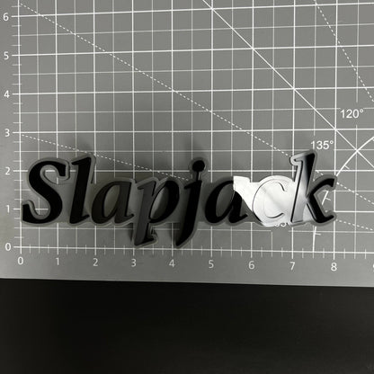 1PC Slapjack 3D Acrylic Badge - Car Truck Emblem Fender Tailgate Trunk Sticker