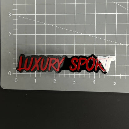 1PC LUXURY SPORT 3D Acrylic Badge - Car Truck Emblem Fender Sticker