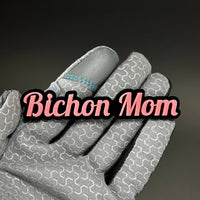 1PC Bichon Mom 3D Acrylic Badge - Car Truck Emblem Fender Tailgate Trunk Sticker