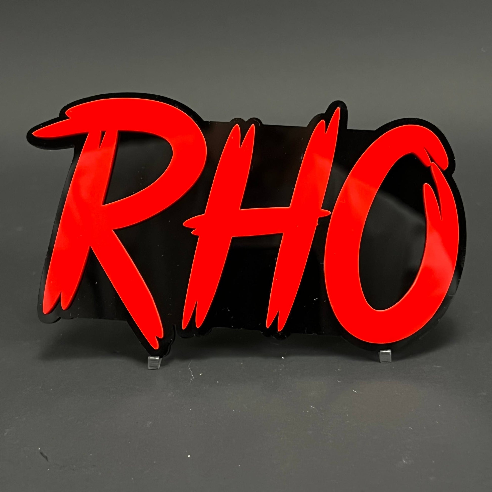 1PC RHO 3D Acrylic Badge - Car Truck Emblem Fender Tailgate Trunk Sticker