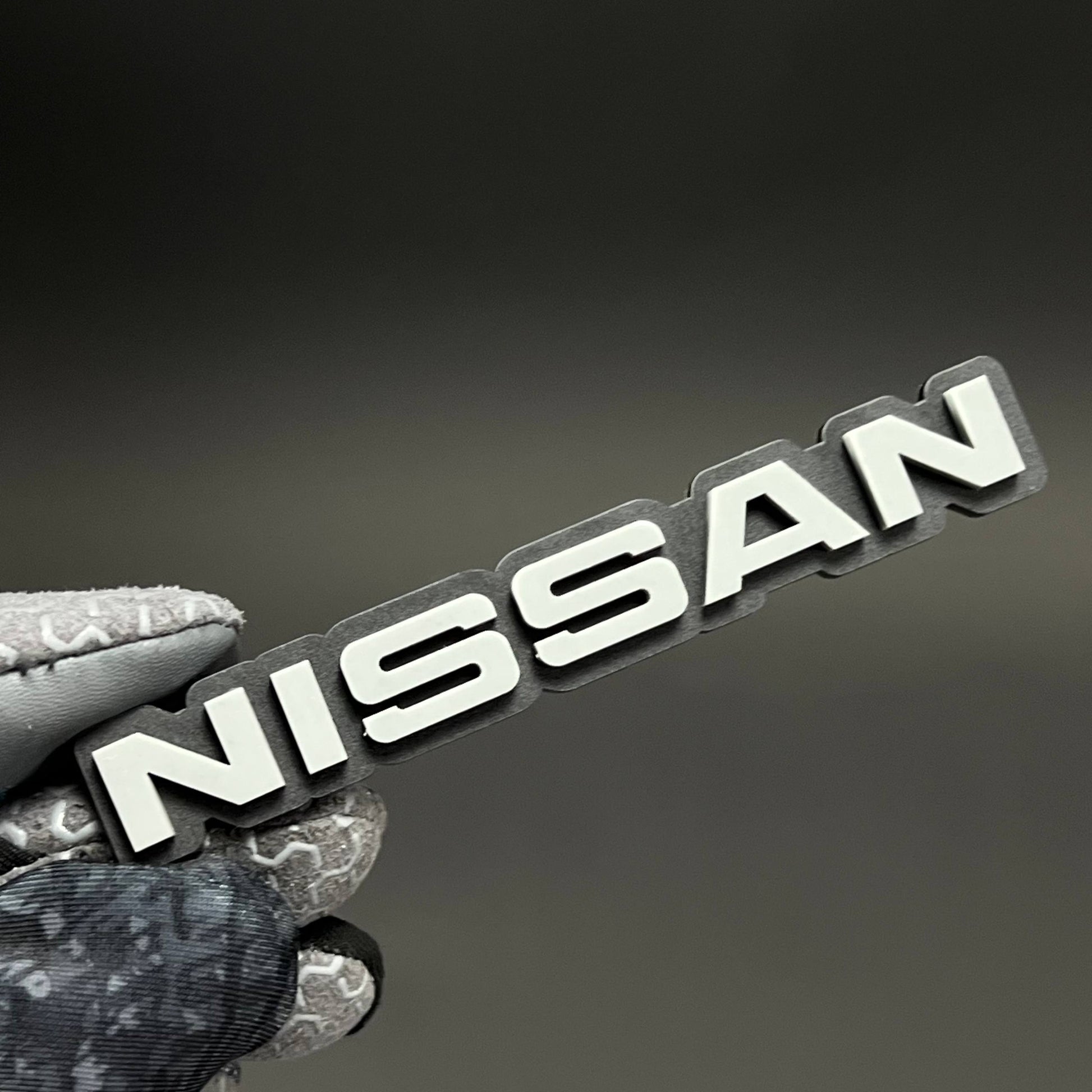 1PC NISSAN 3D Acrylic Badge - Car Truck Emblem Fender Tailgate Trunk Sticker
