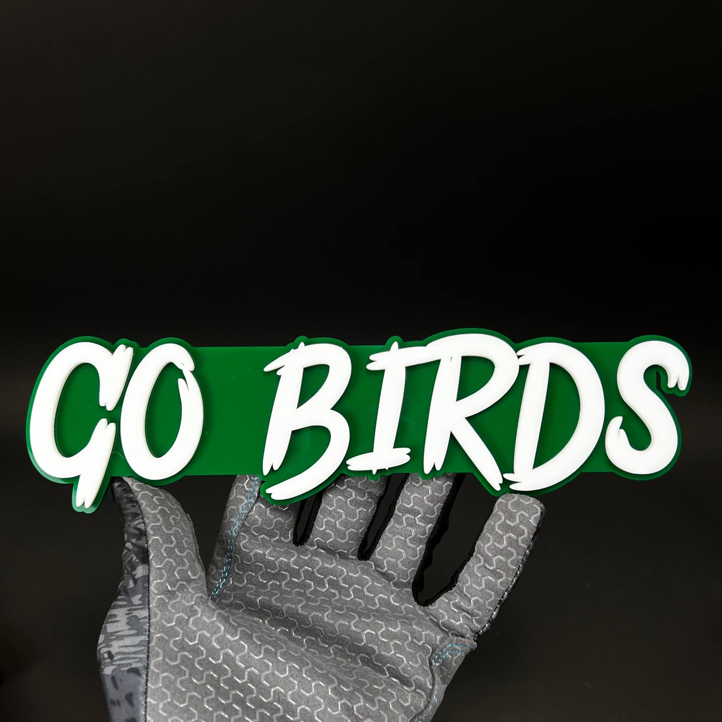 1PC GO BIRDS 3D Acrylic Badge - Car Truck Emblem Fender Tailgate Trunk Sticker