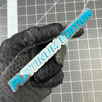 Platinum Edition 3D Acrylic Badge - Car Truck Emblem Fender Tailgate Trunk Sticker