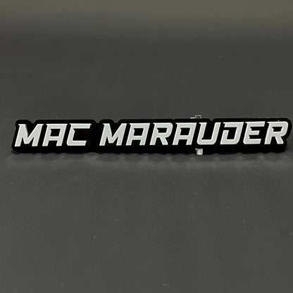 1PC MAC MARAUDER 3D Acrylic Badge - Car Truck Emblem Fender Sticker