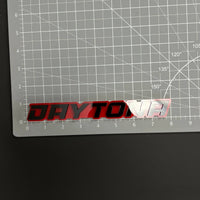 1PC DAYTONA 3D Acrylic Badge - Car Truck Emblem Fender Tailgate Trunk Sticker