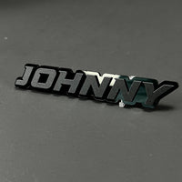 1PC JOHNNY 3D Acrylic Badge - Car Truck Emblem Fender Tailgate Trunk Sticker