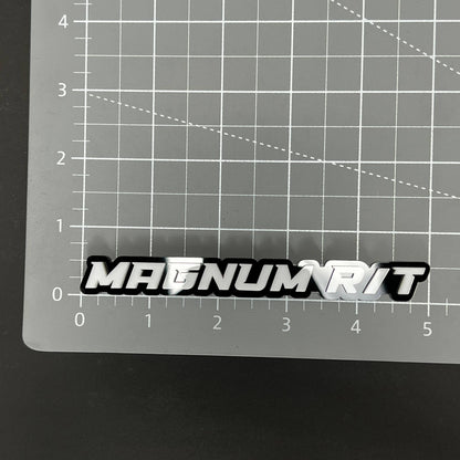 1PC MAGNUM R/T 3D Acrylic Badge - Car Truck Emblem Fender Tailgate Trunk Sticker