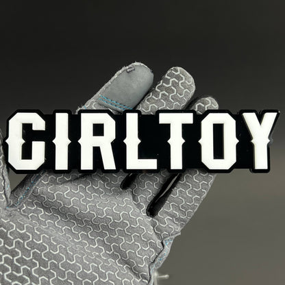 GirlToy 3D Acrylic Badge - Car Truck Emblem Fender Tailgate Trunk Sticker