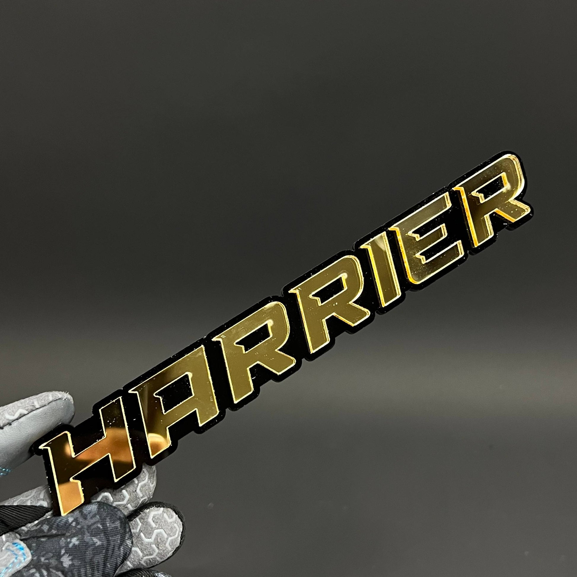 1PC HARRIER 3D Acrylic Badge - Car Truck Emblem Fender Tailgate Trunk Sticker