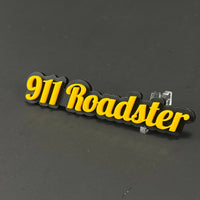 1PC 911 Roadster 3D Acrylic Badge - Car Truck Emblem Fender Sticker