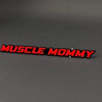 1PC MUSCLE MOMMY 3D Acrylic Badge - Car Truck Emblem Fender Sticker