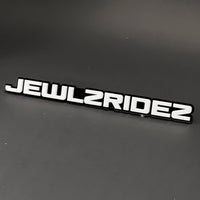 1PC JEWLZRIDEZ 3D Acrylic Badge - Car Truck Emblem Fender Tailgate Trunk Sticker