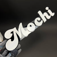 1PC Mochi 3D Acrylic Badge - Car Truck Emblem Fender Tailgate Trunk Sticker