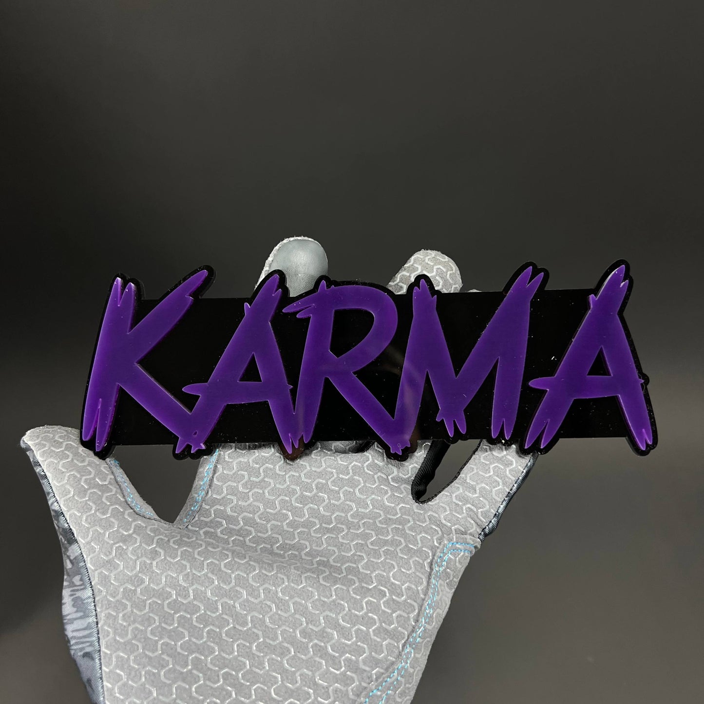 1PC KARMA 3D Acrylic Badge - Car Truck Emblem Fender Tailgate Trunk Sticker