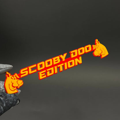 1PC SCOOBY DOO EDITION 3D Acrylic Badge - Car Truck Emblem Fender Sticker