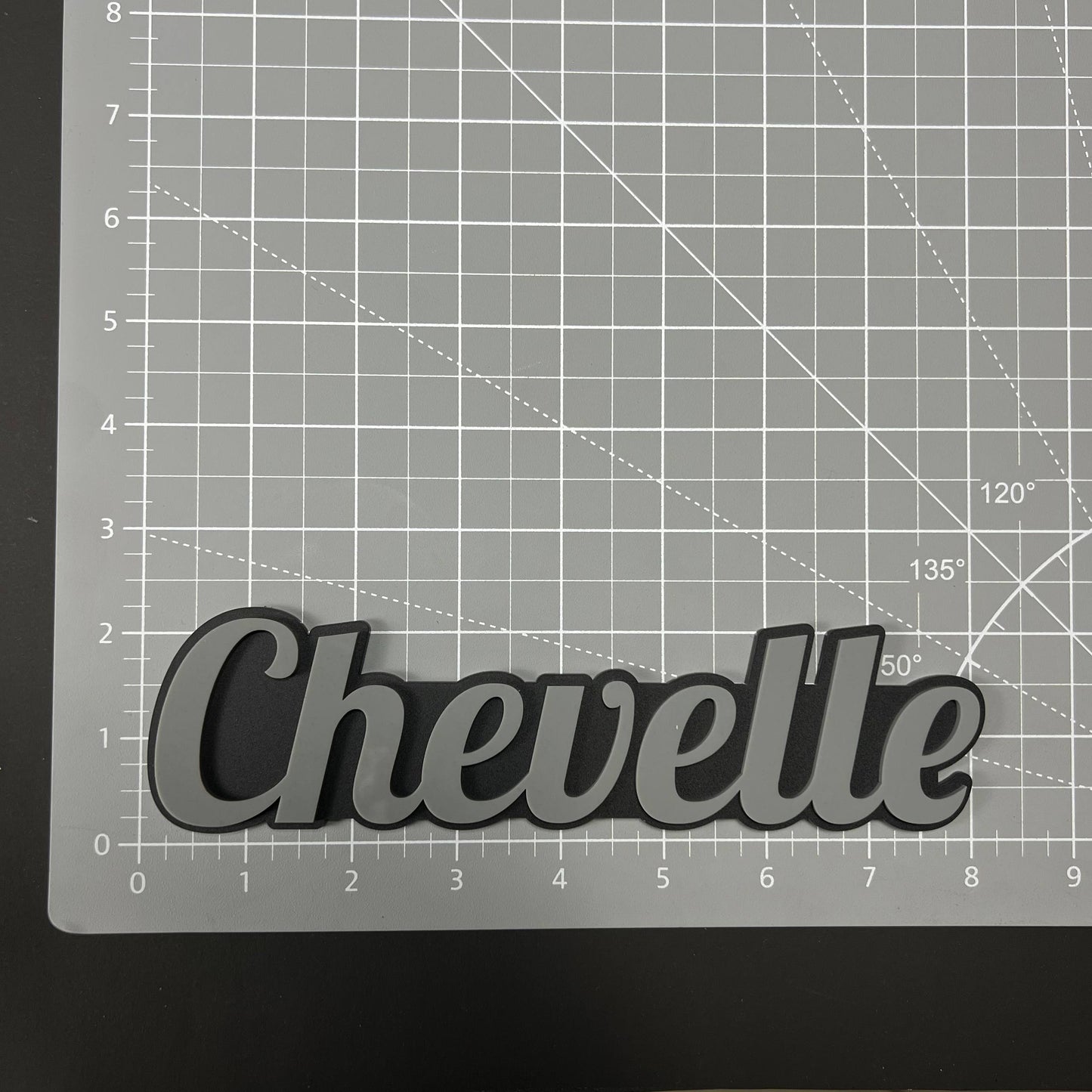 1PC Chevelle 3D Acrylic Badge - Car Truck Emblem Fender Tailgate Trunk Sticker