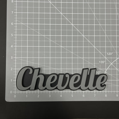 1PC Chevelle 3D Acrylic Badge - Car Truck Emblem Fender Tailgate Trunk Sticker