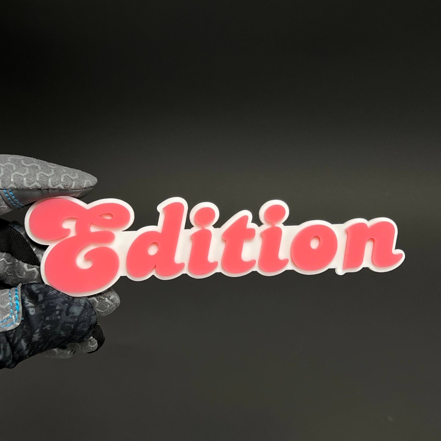 1PC EDITION 3D Acrylic Badge - Car Truck Emblem Fender Tailgate Trunk Sticker