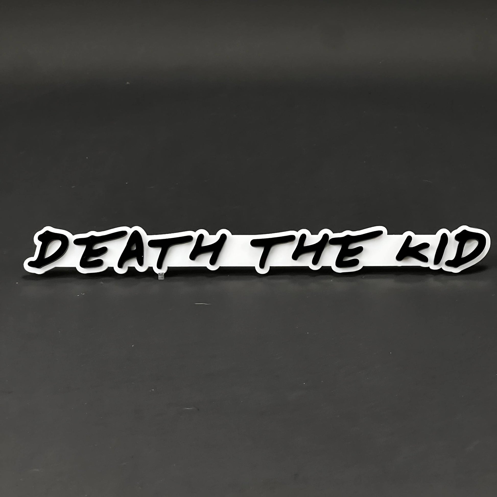 1PC DEATH THE KID 3D Acrylic Badge - Car Truck Emblem Fender Sticker