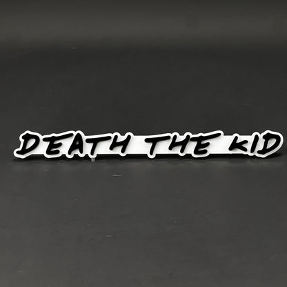 1PC DEATH THE KID 3D Acrylic Badge - Car Truck Emblem Fender Sticker