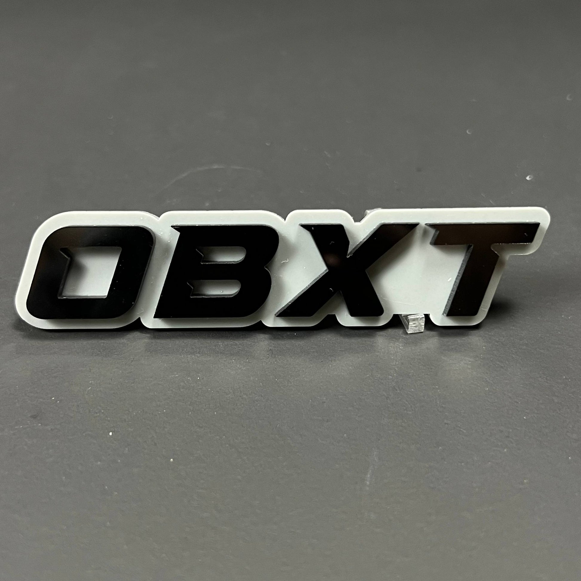 1PC OBXT 3D Acrylic Badge - Car Truck Emblem Fender Tailgate Trunk Sticker