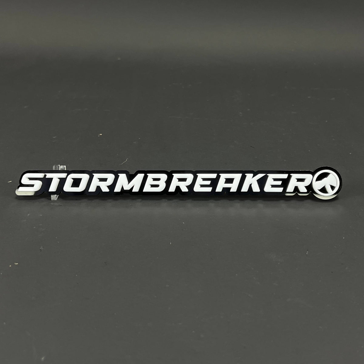 1PC STORMBREAKER 3D Acrylic Badge - Car Truck Emblem Fender Sticker