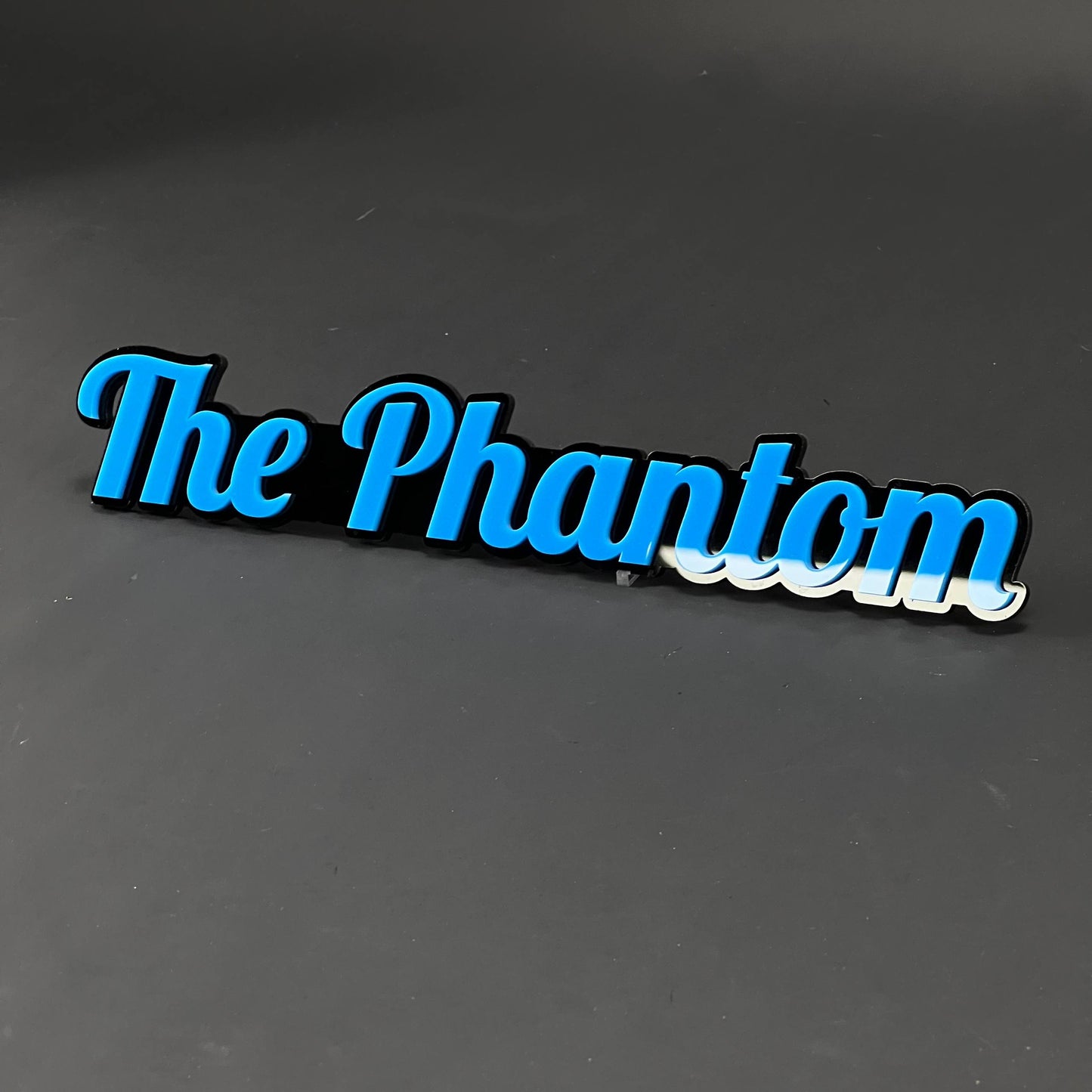 1PC The Phantom 3D Acrylic Badge - Car Truck Emblem Fender Sticker