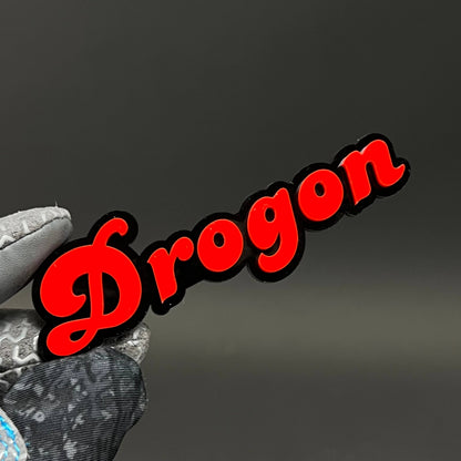 1PC Drogon 3D Acrylic Badge - Car Truck Emblem Fender Tailgate Trunk Sticker