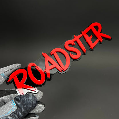 1PC ROADSTER 3D Acrylic Badge - Car Truck Emblem Fender Tailgate Trunk Sticker