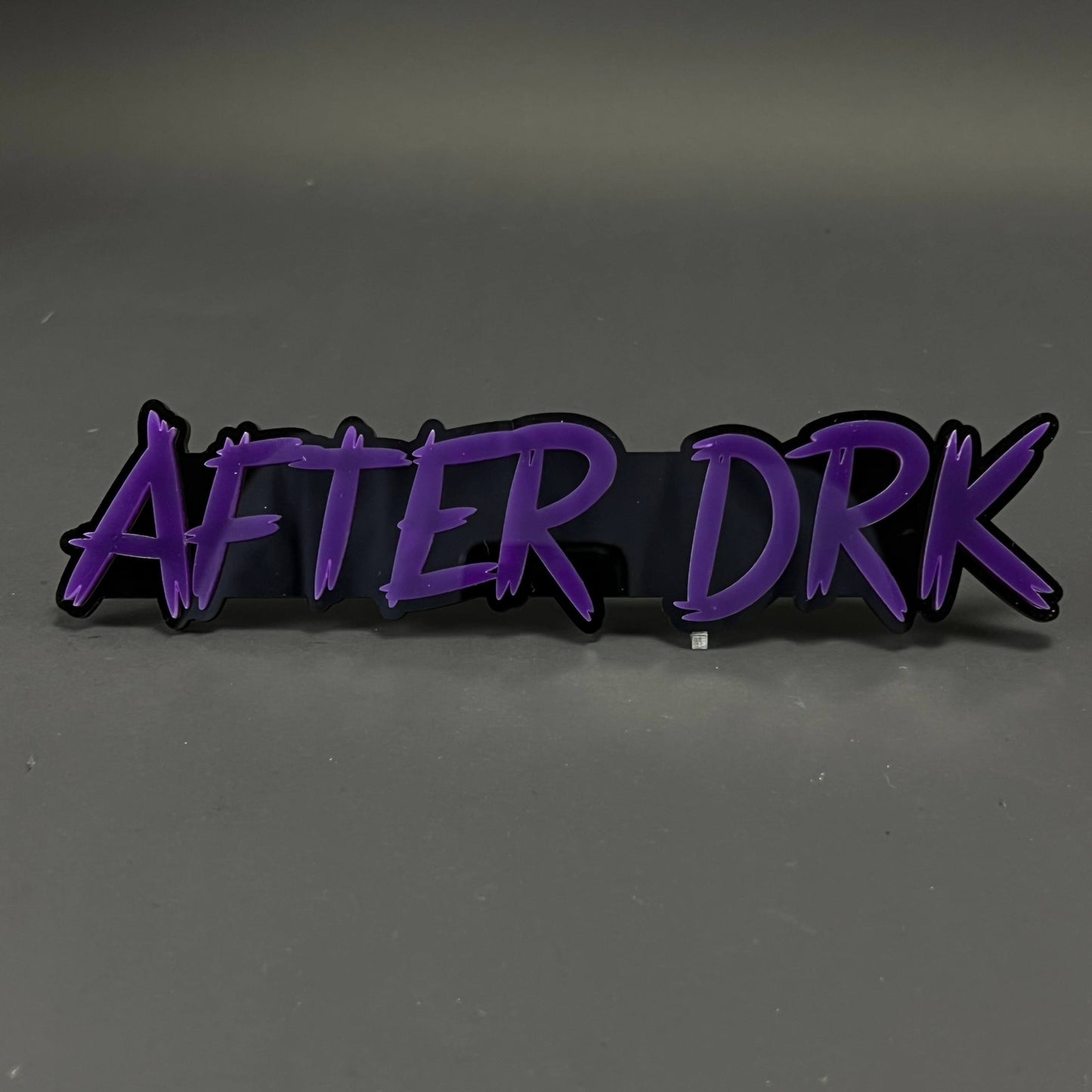 1PC AFTER DRK 3D Acrylic Badge - Car Truck Emblem Fender Tailgate Trunk Sticker