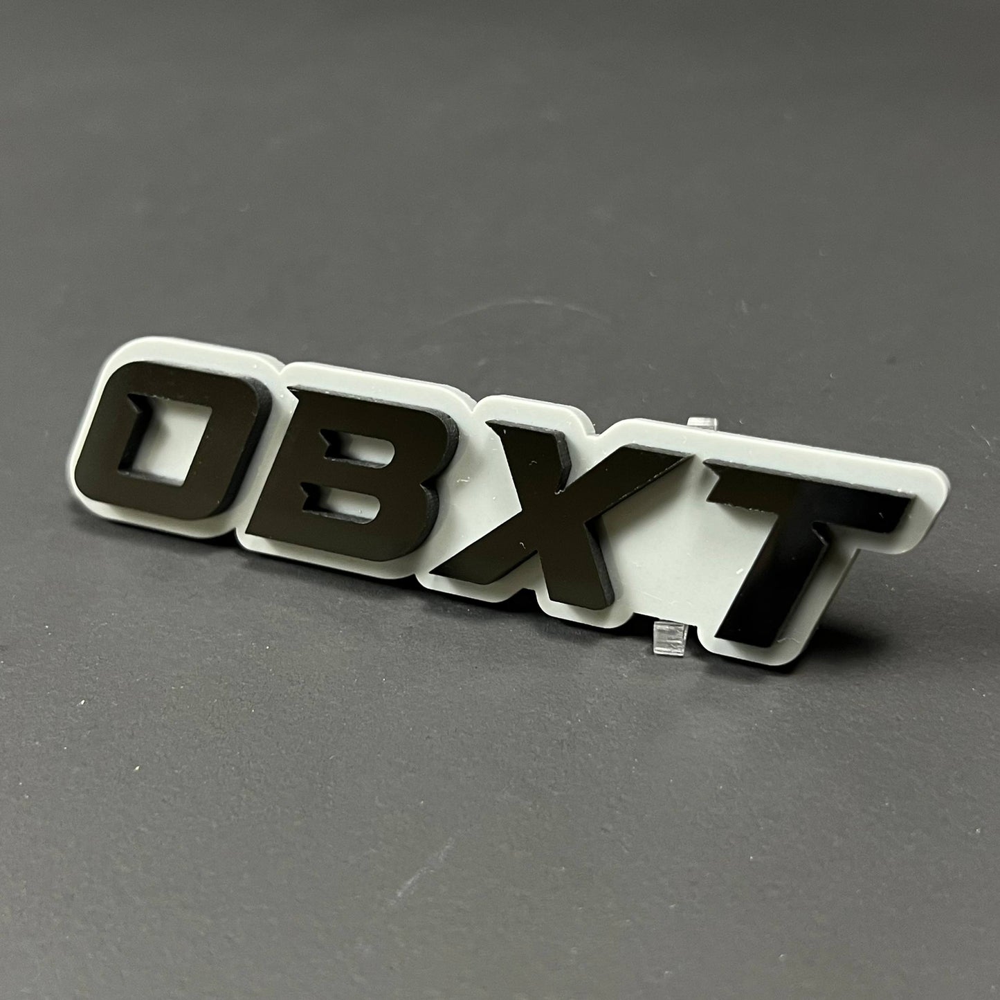 1PC OBXT 3D Acrylic Badge - Car Truck Emblem Fender Tailgate Trunk Sticker