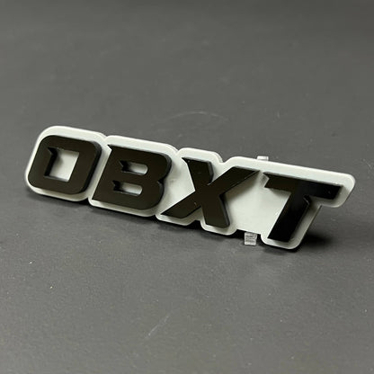 1PC OBXT 3D Acrylic Badge - Car Truck Emblem Fender Tailgate Trunk Sticker