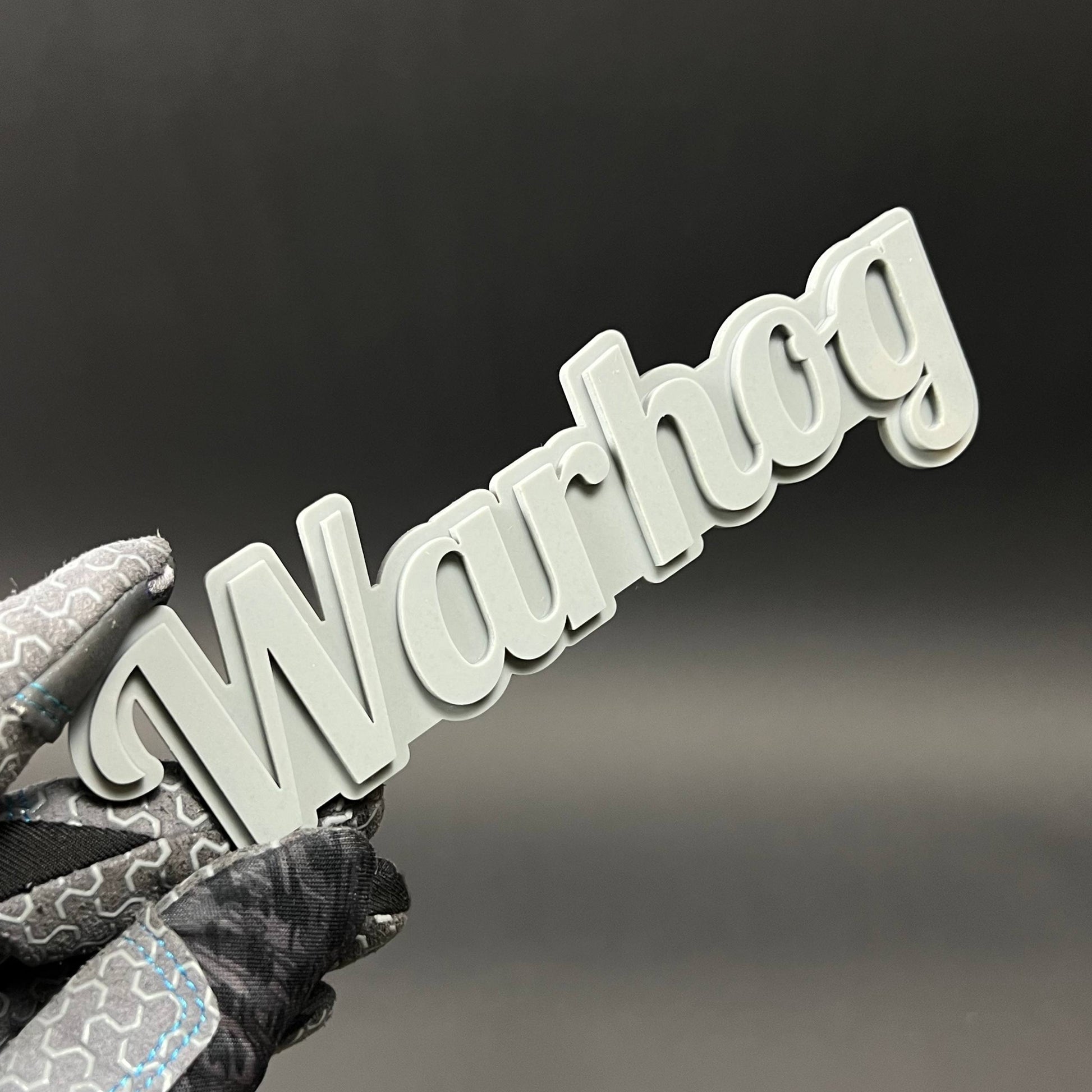 1PC Warhog 3D Acrylic Badge - Car Truck Emblem Fender Tailgate Trunk Sticker