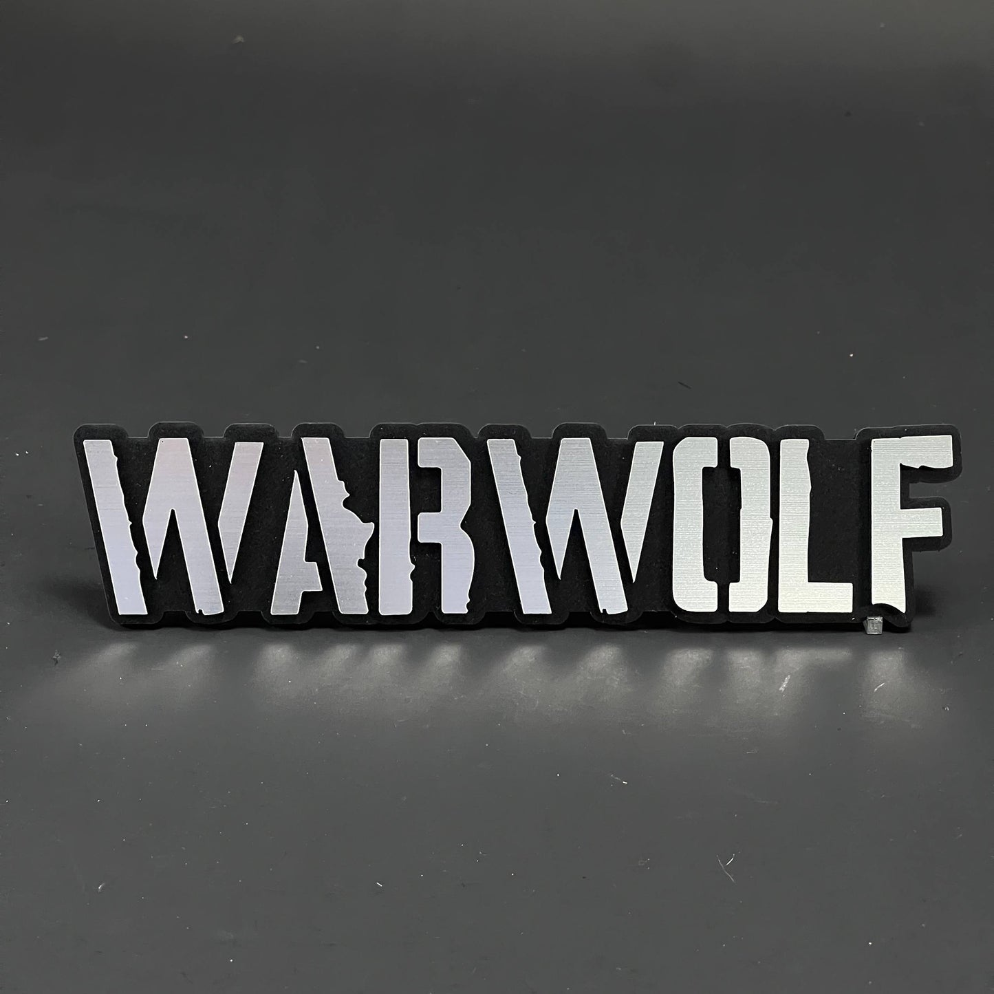 1PC WARWOLF 3D Acrylic Badge - Car Truck Emblem Fender Tailgate Trunk Sticker