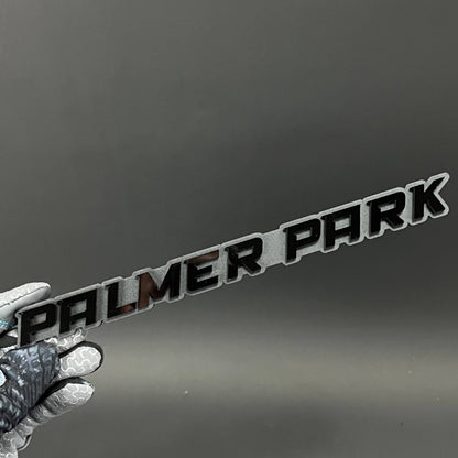 1PC PALMER PARK 3D Acrylic Badge - Car Truck Emblem Fender Sticker