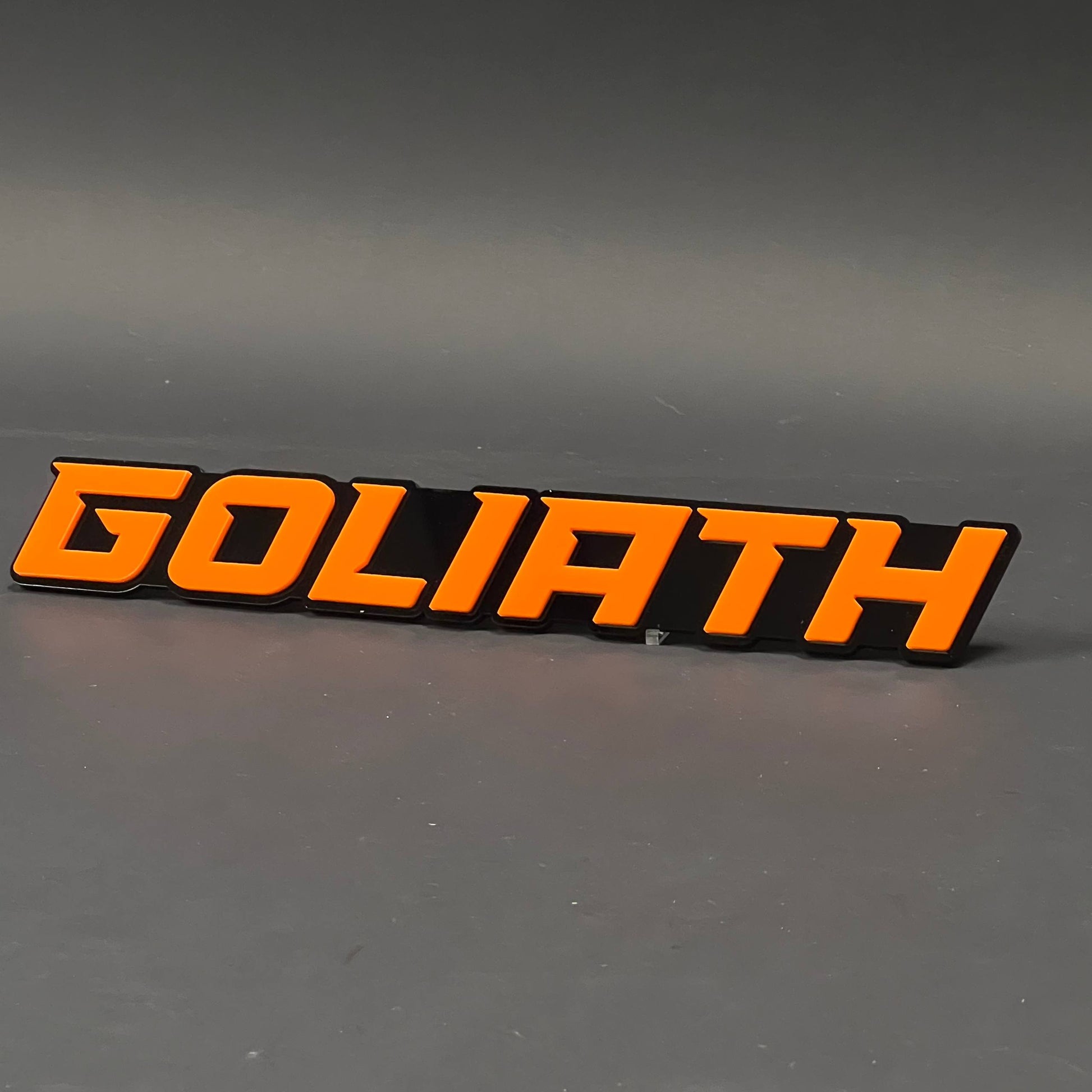 1PC GOLIATH 3D Acrylic Badge - Car Truck Emblem Fender Tailgate Trunk Sticker