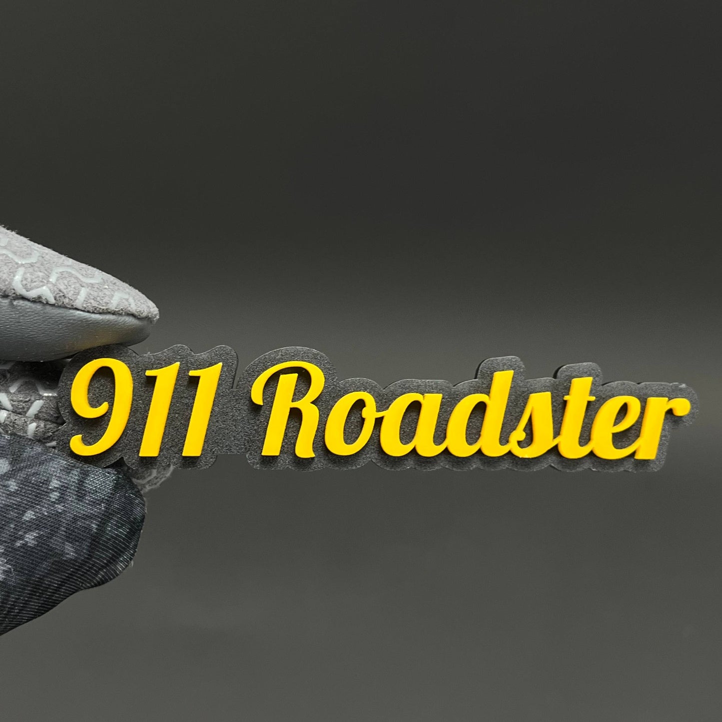 1PC 911 Roadster 3D Acrylic Badge - Car Truck Emblem Fender Sticker