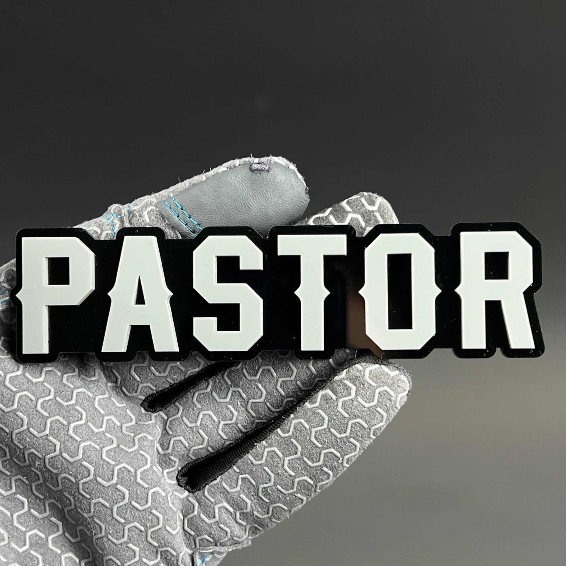 Pastor 3D Acrylic Badge - Car Truck Emblem Fender Tailgate Trunk Sticker