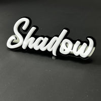 1PC Shadow 3D Acrylic Badge - Car Truck Emblem Fender Tailgate Trunk Sticker