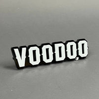 Voodoo White 3D Acrylic Badge - Car Truck Emblem Fender Tailgate Trunk Sticker