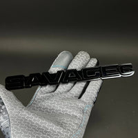 1PC SAVAGES 3D Acrylic Badge - Car Truck Emblem Fender Tailgate Trunk Sticker