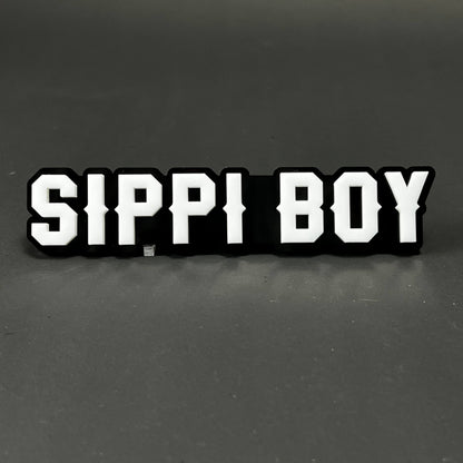 1PC SIPPI BOY 3D Acrylic Badge - Car Truck Emblem Fender Tailgate Trunk Sticker
