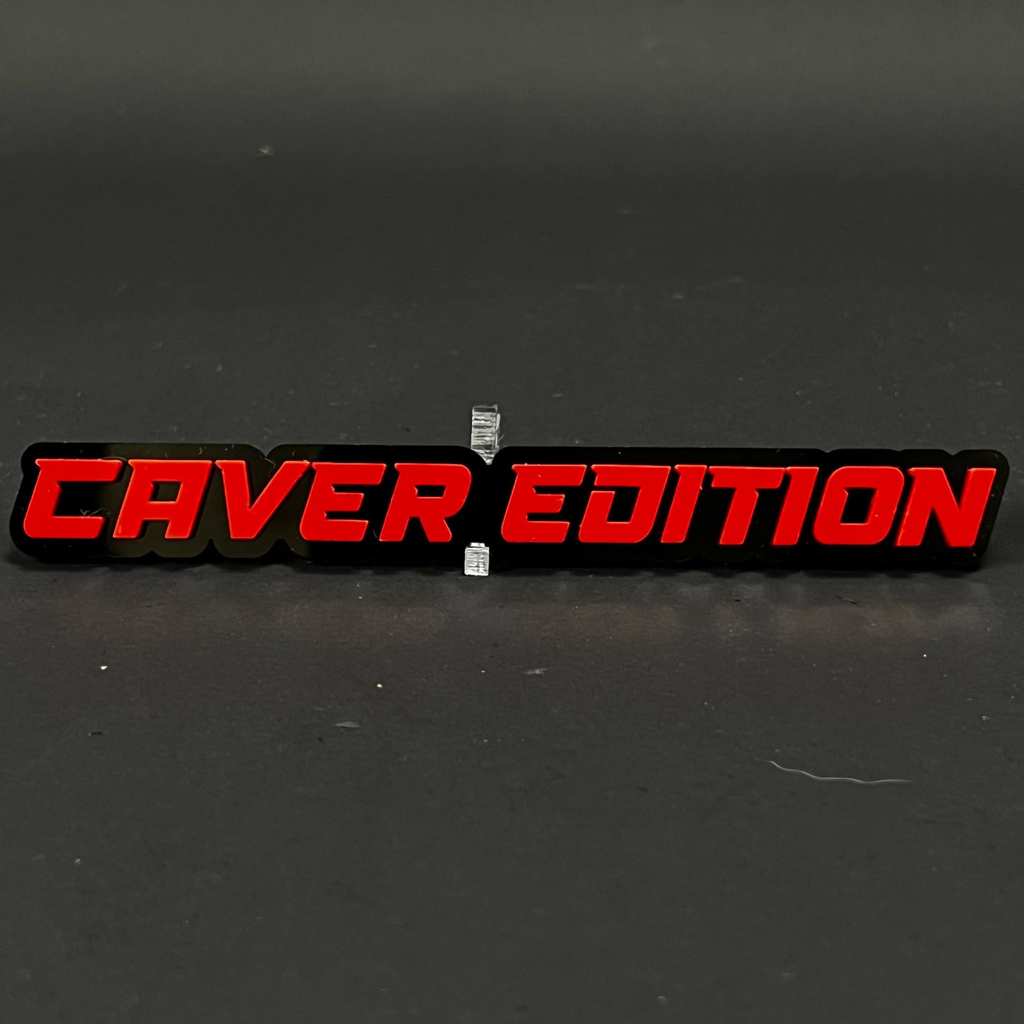 1PC CAVER EDITION 3D Acrylic Badge - Car Truck Emblem Fender Sticker