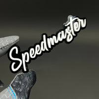 1PC Speedmaster 3D Acrylic Badge - Car Truck Emblem Fender Sticker
