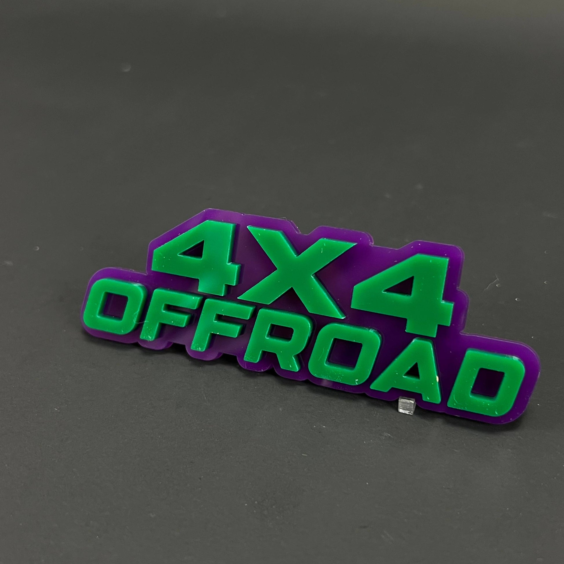 1PC 4X4 OFFROAD 3D Acrylic Badge - Car Truck Emblem Fender Sticker
