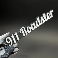 1PC 911 Roadster 3D Acrylic Badge - Car Truck Emblem Fender Sticker